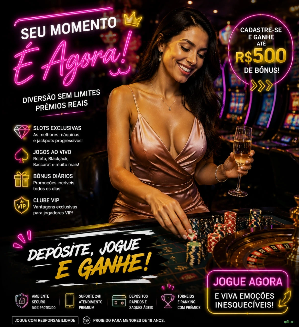 Programa VIP exclusivo da q9bet